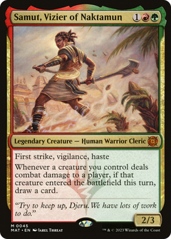 Samut, Vizier of Naktamun [March of the Machine: The Aftermath]-1