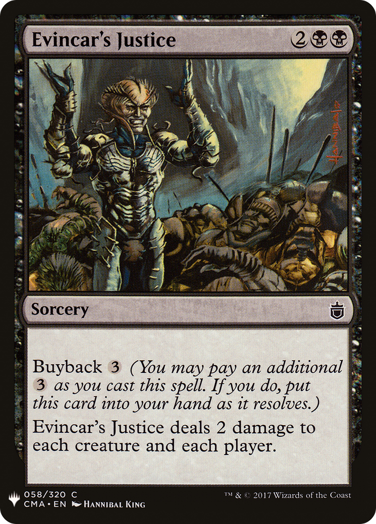 Evincar's Justice [Mystery Booster]-1