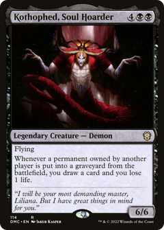 Kothophed, Soul Hoarder [Dominaria United Commander]-1