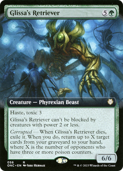 Glissa's Retriever (Extended Art) [Phyrexia: All Will Be One Commander]-1