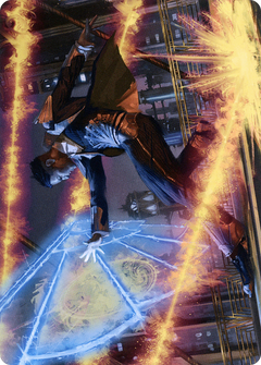 Wingshield Agent // Wingshield Agent (ASNC-014) - New Capenna Art Series (Borderless) Foil-1