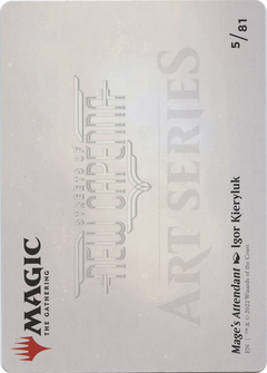 Mage's Attendant // Mage's Attendant (ASNC-005) - New Capenna Art Series (Borderless)-2