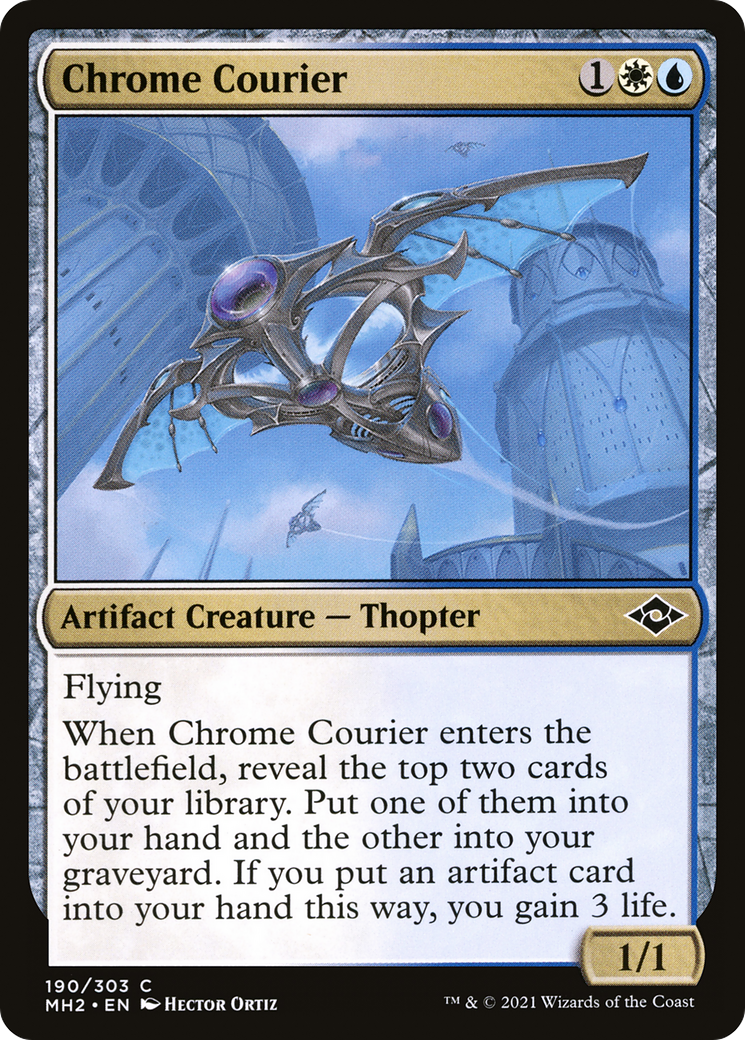 Chrome Courier [Modern Horizons 2]-1