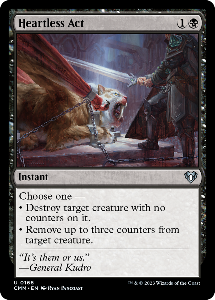 Heartless Act [Commander Masters]-1