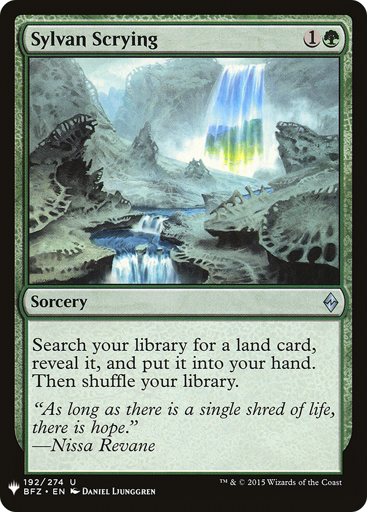 Sylvan Scrying [Mystery Booster]-1
