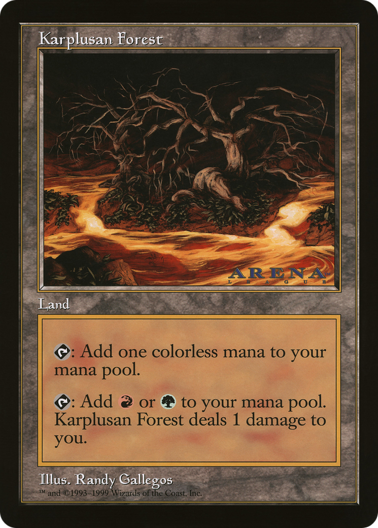 Karplusan Forest (OLEP-068) - Oversized League Prizes-1