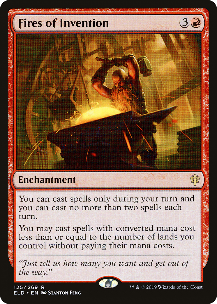 Fires of Invention [Throne of Eldraine]-1