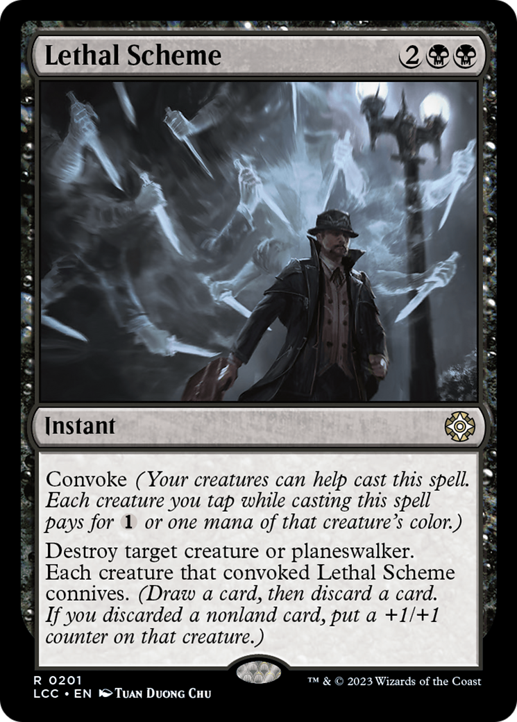 Lethal Scheme [The Lost Caverns of Ixalan Commander]-1