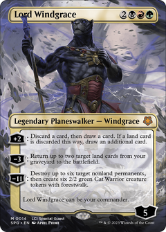 Lord Windgrace (Borderless) [The Lost Caverns of Ixalan Special Guests]-1
