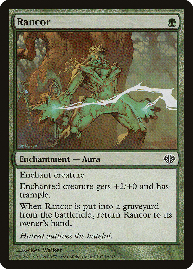 Rancor [Duel Decks: Garruk vs. Liliana]-1