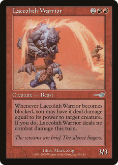 Laccolith Warrior [Nemesis]-1