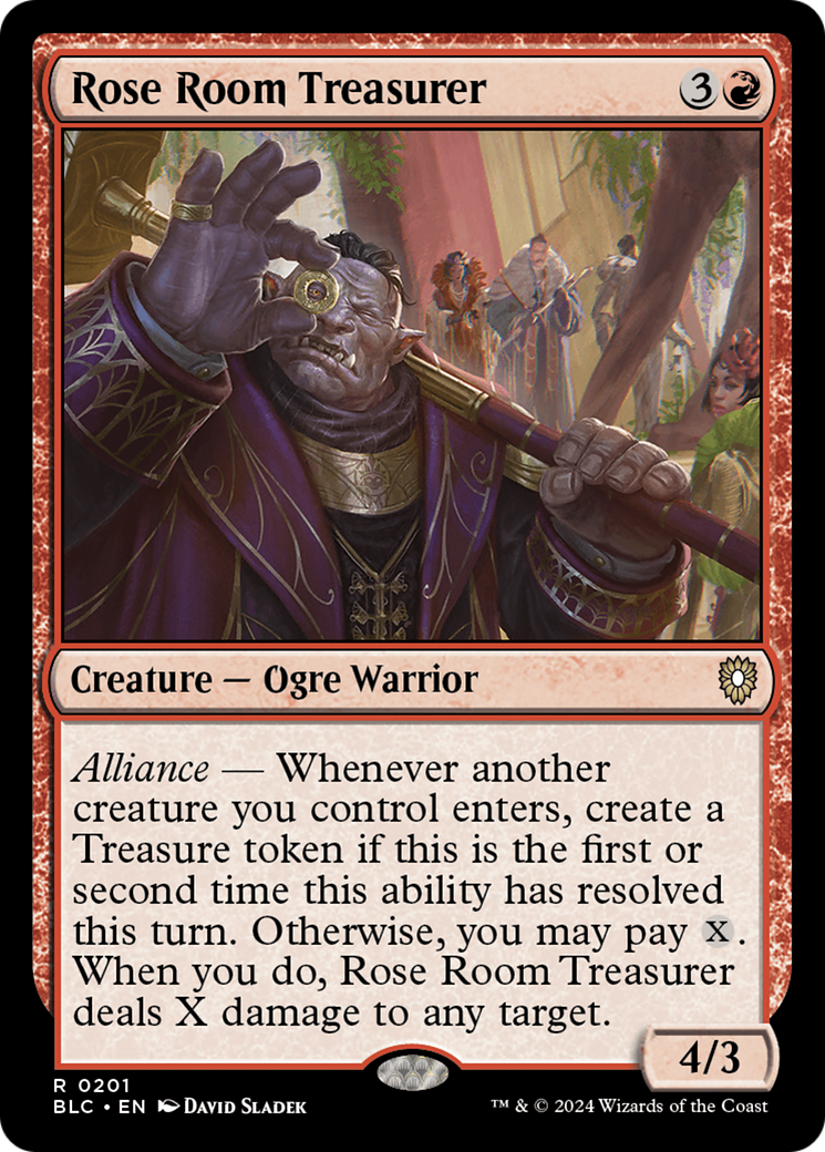 Rose Room Treasurer [Bloomburrow Commander]-1