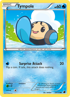 Tympole (24/116) [Black & White: Plasma Freeze]-1
