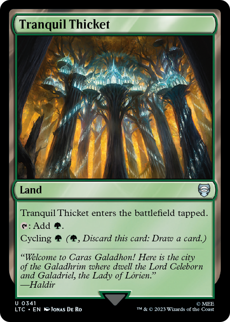 Tranquil Thicket [The Lord of the Rings: Tales of Middle-Earth Commander]-1