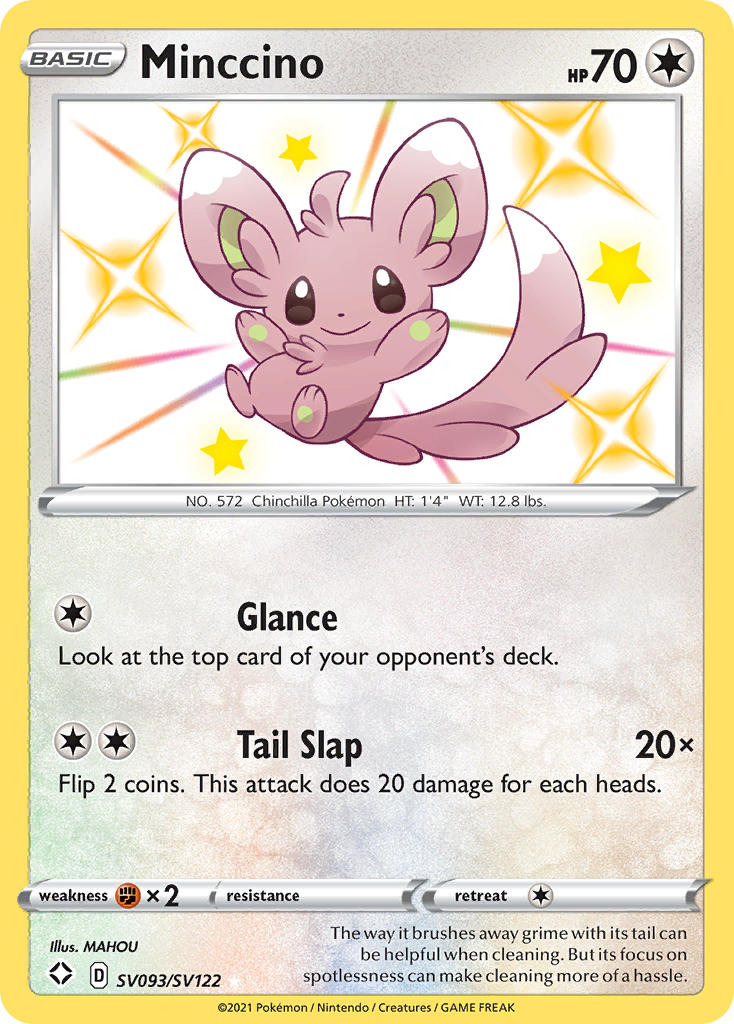 Minccino (SV093/SV122) [Sword & Shield: Shining Fates]-1
