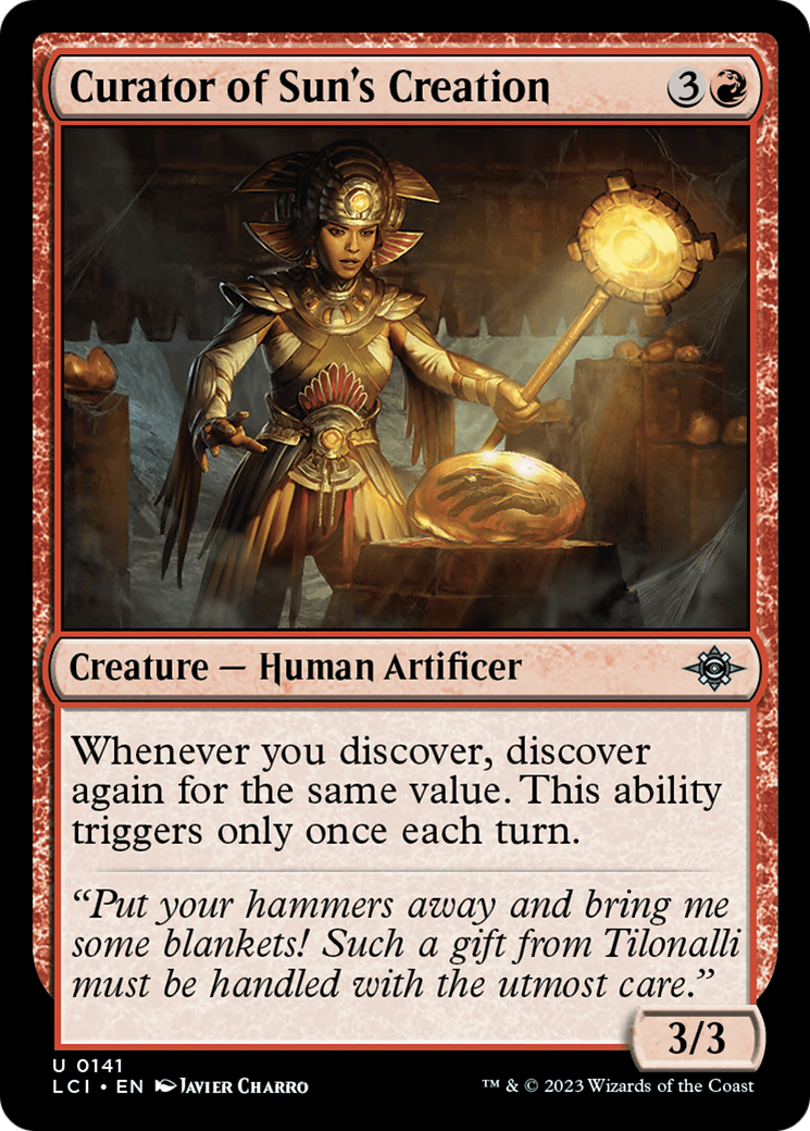 Curator of Sun's Creation [The Lost Caverns of Ixalan]-1