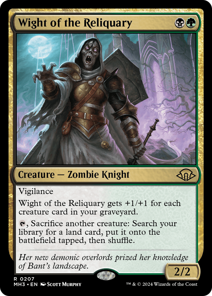 Wight of the Reliquary (MH3-207) - Modern Horizons 3 Foil-1