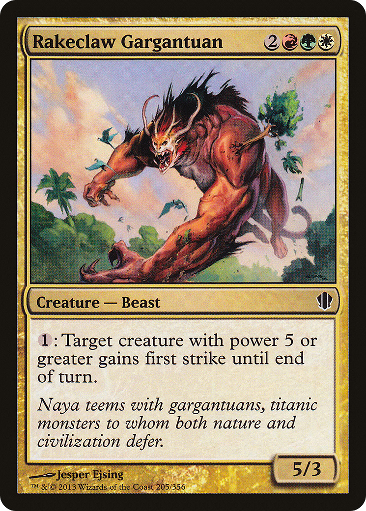 Rakeclaw Gargantuan [Commander 2013]-1