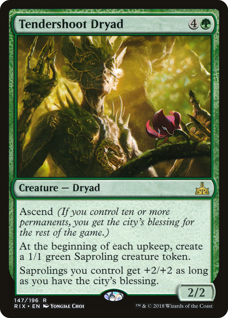 Tendershoot Dryad [Rivals of Ixalan]-1