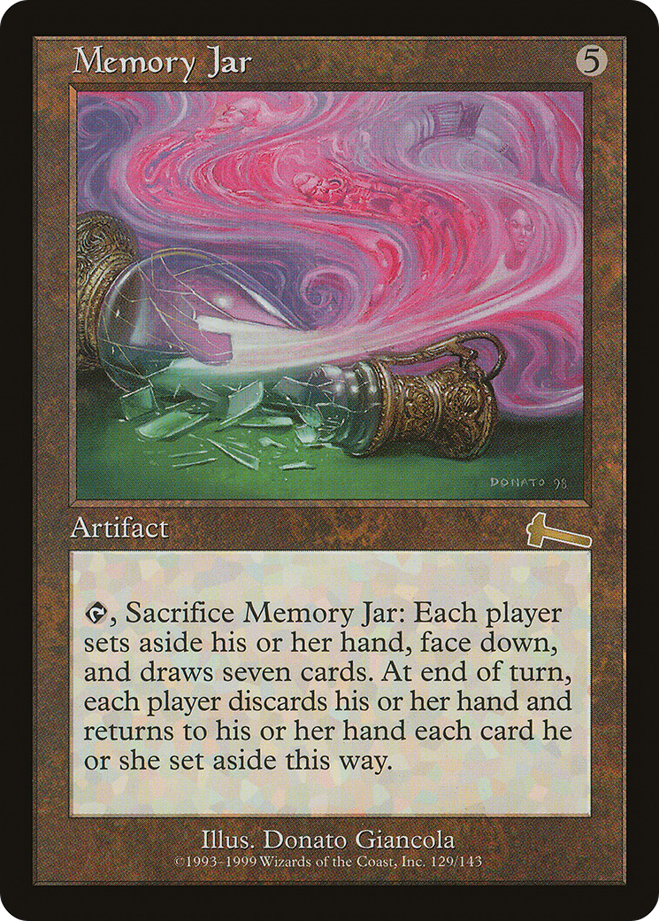 Memory Jar [Urza's Legacy]-1