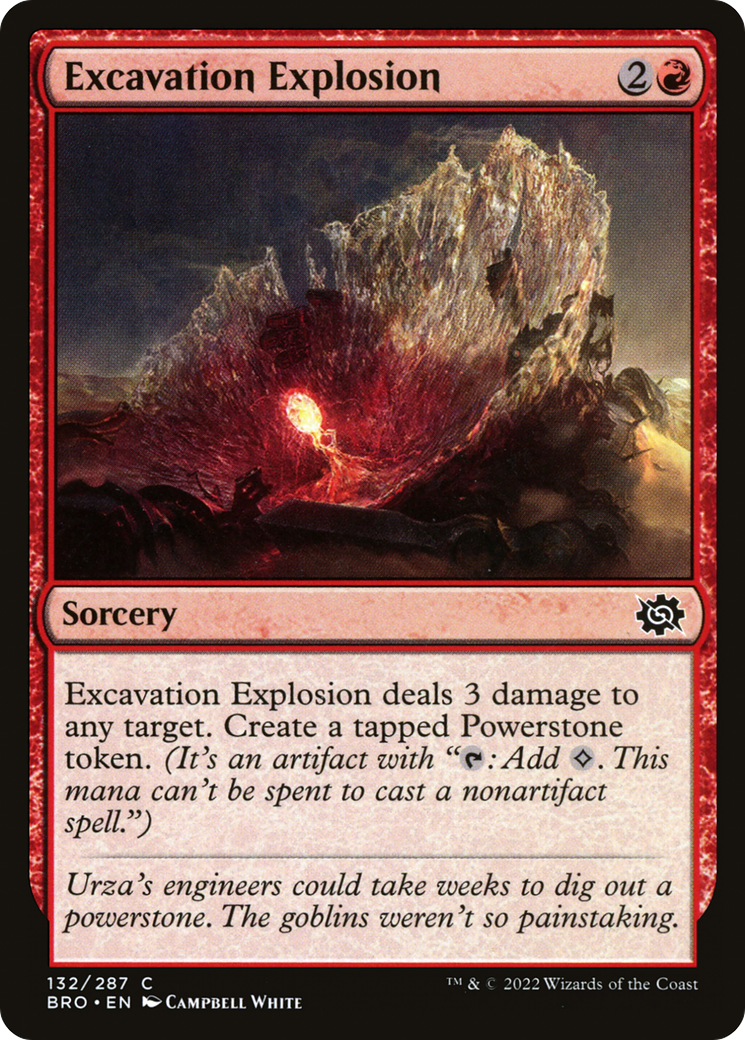 Excavation Explosion [The Brothers' War]-1