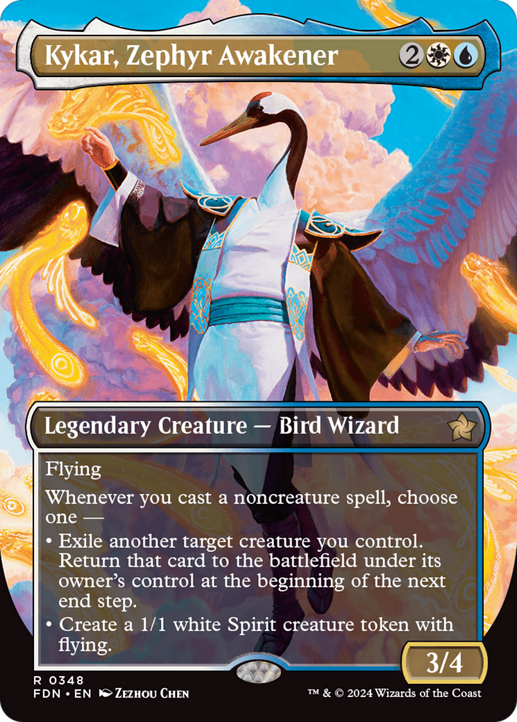 Kykar, Zephyr Awakener (Borderless) [Foundations]-1