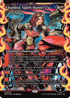 Chandra, Spark Hunter (Showcase) [Aetherdrift]-1