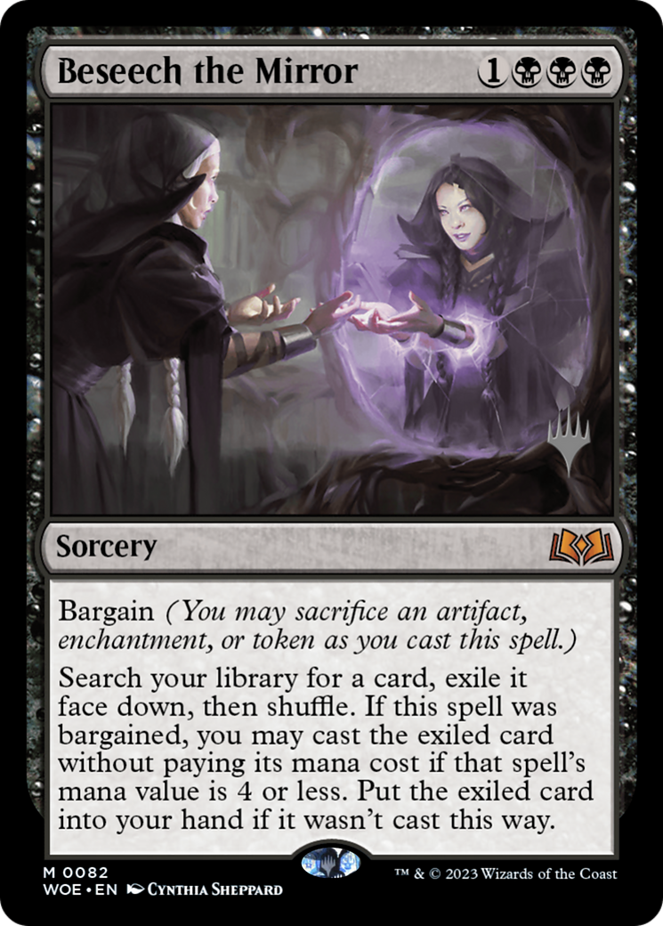 Beseech the Mirror (Promo Pack) [Wilds of Eldraine Promos]-1