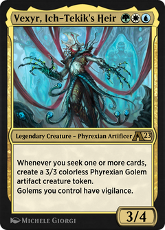 Vexyr, Ich-Tekik's Heir (YONE-029) - Alchemy: Phyrexia-1
