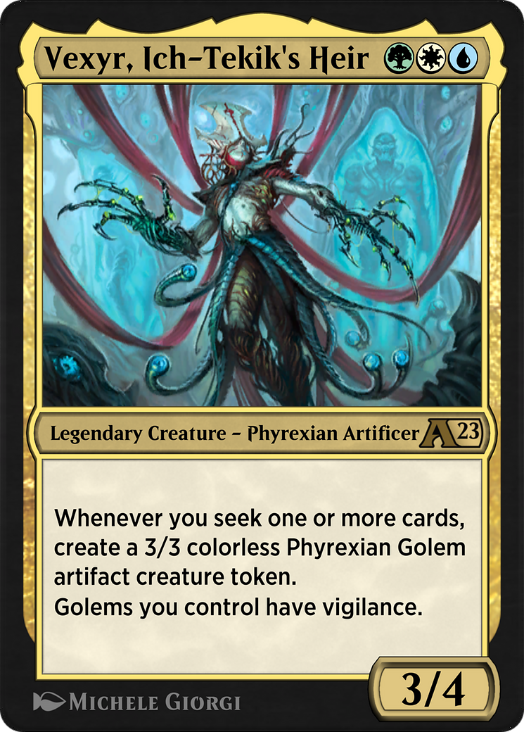 Vexyr, Ich-Tekik's Heir (YONE-029) - Alchemy: Phyrexia-1
