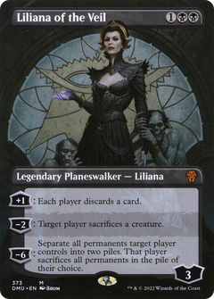 Liliana of the Veil (Borderless) [Dominaria United]-1