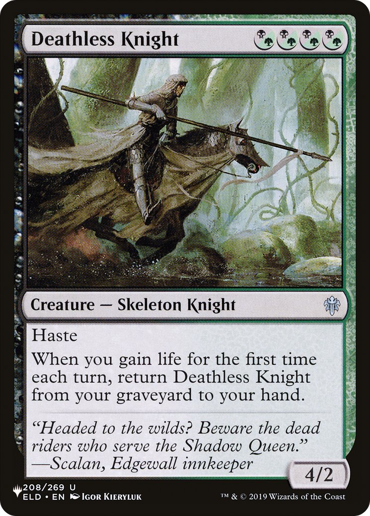 Deathless Knight [The List]-1