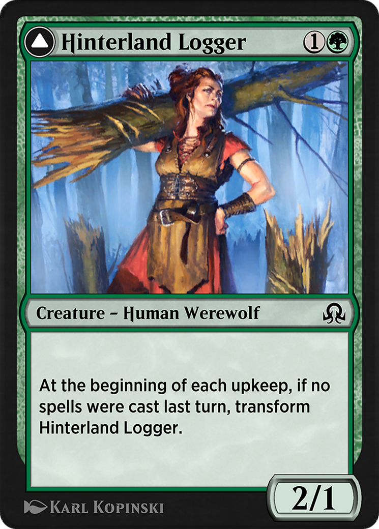 Hinterland Logger // Timber Shredder (SIR-201) - Shadows over Innistrad Remastered-1