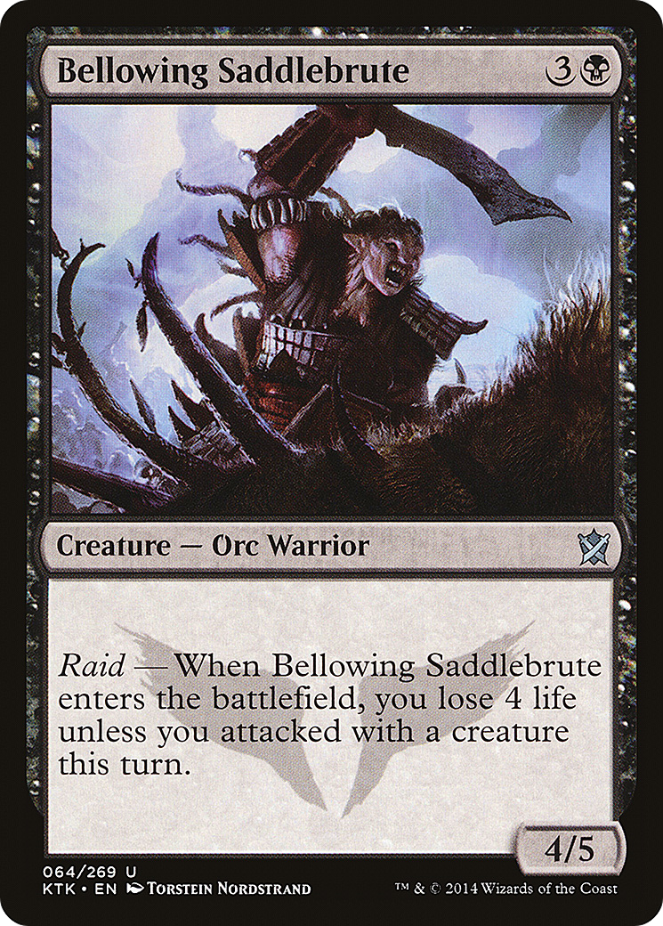 Bellowing Saddlebrute [Khans of Tarkir]-1