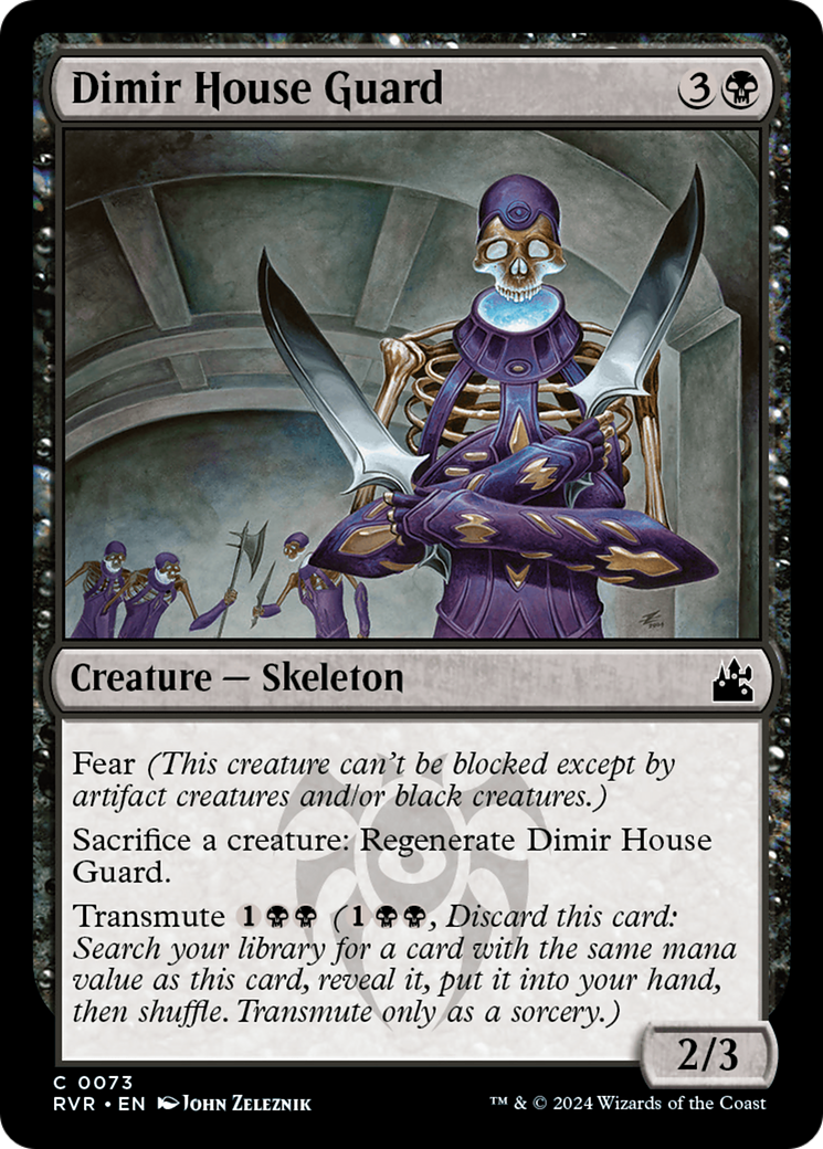 Dimir House Guard [Ravnica Remastered]-1