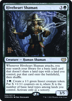 Hiveheart Shaman [Innistrad: Crimson Vow Prerelease Promos]-1