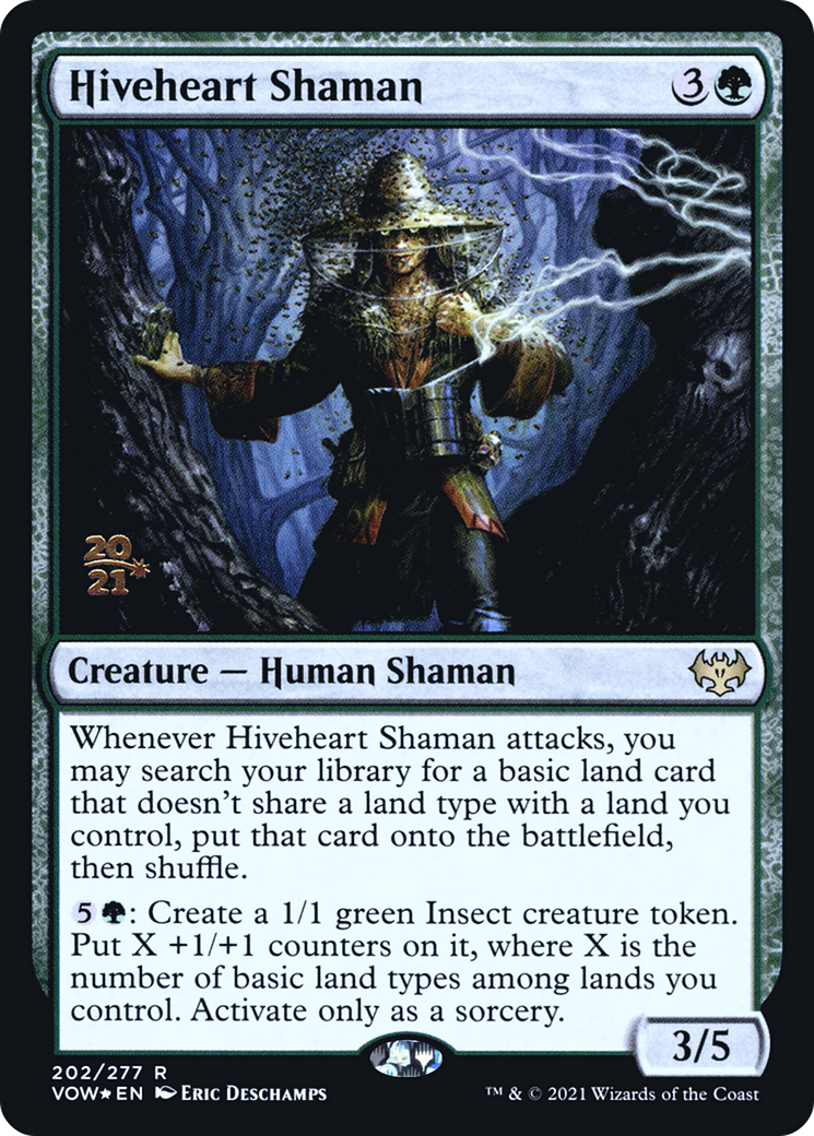Hiveheart Shaman [Innistrad: Crimson Vow Prerelease Promos]-1