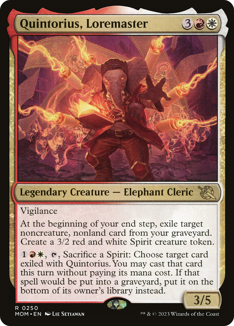 Quintorius, Loremaster [March of the Machine]-1