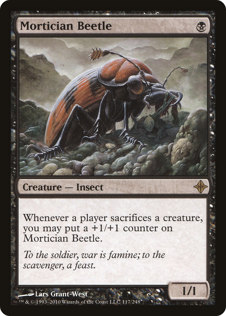 Mortician Beetle [Rise of the Eldrazi]-1