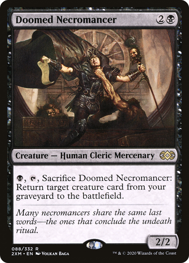 Doomed Necromancer [Double Masters]-1