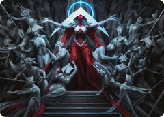 Elesh Norn, Mother of Machines Art Card [Phyrexia: All Will Be One Art Series]-1