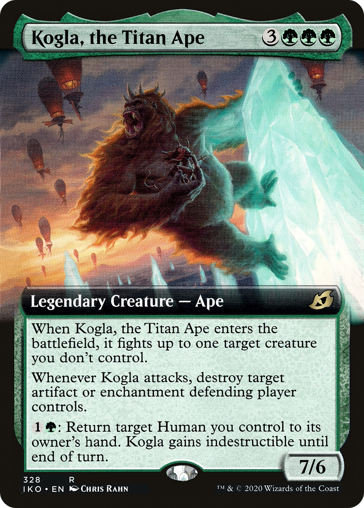 Kogla, the Titan Ape (Extended Art) [Ikoria: Lair of Behemoths]-1