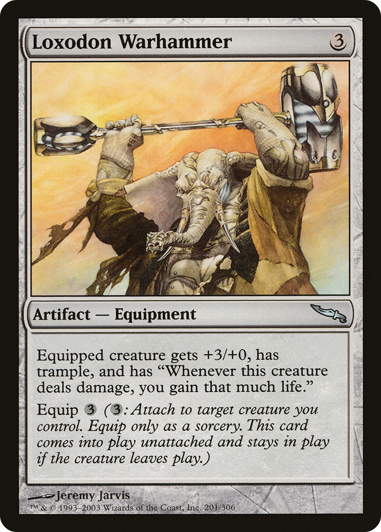 Loxodon Warhammer [Mirrodin]-1