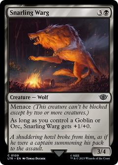 Snarling Warg [The Lord of the Rings: Tales of Middle-Earth]-1