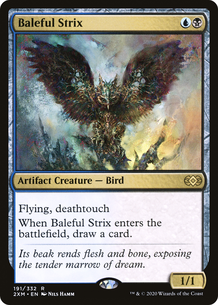 Baleful Strix [Double Masters]-1