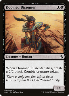Doomed Dissenter [Amonkhet]-1