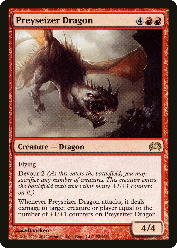 Preyseizer Dragon [Planechase 2012]-1