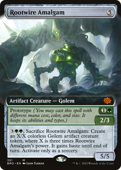 Rootwire Amalgam (Extended Art) [The Brothers' War]-1