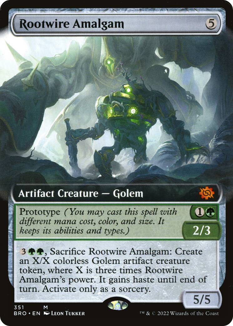 Rootwire Amalgam (Extended Art) [The Brothers' War]-1