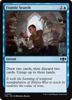Frantic Search [Tarkir: Dragonstorm Commander]-1